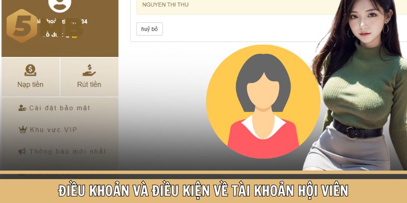 Quy định về tài khoản người dùng 5MB