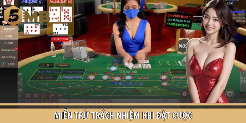 Miễn trừ trách nhiệm 5MB khi cá cược
