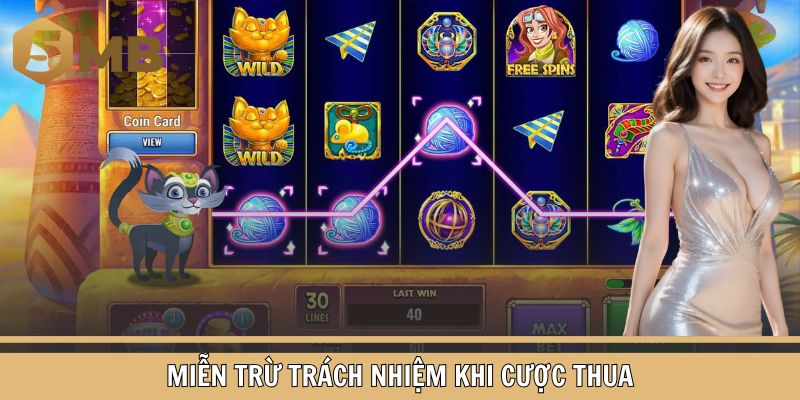 Nhà cái không chịu trách nhiệm khi người chơi đặt cược thua lỗ