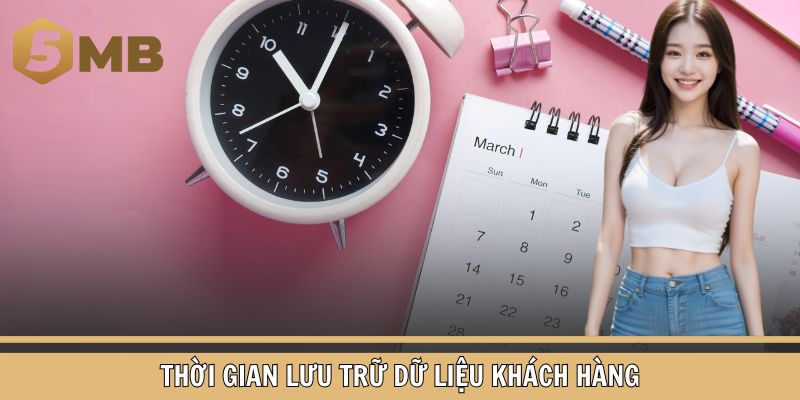 Thời gian lưu trữ tài nguyên người dùng tại hệ thống