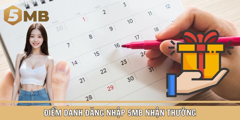 Ưu đãi điểm danh dành cho thành viên đăng nhập mỗi ngày